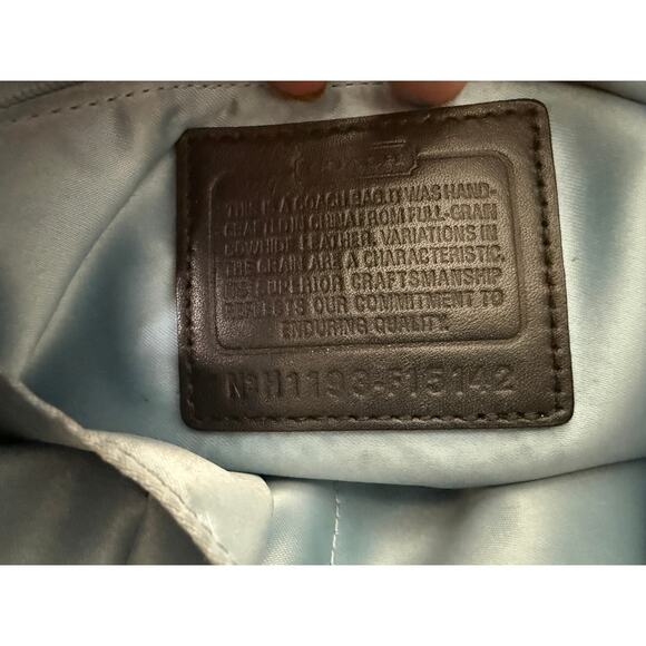 Authentic Coach Black Patent Leather Tote Bag - Picture 4 of 6